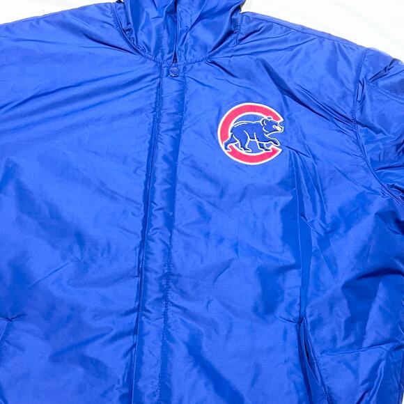Chicago Cubs World Series Champions Reversible Poly-Twill Fleece Jacket XXL New - Picture 8 of 11